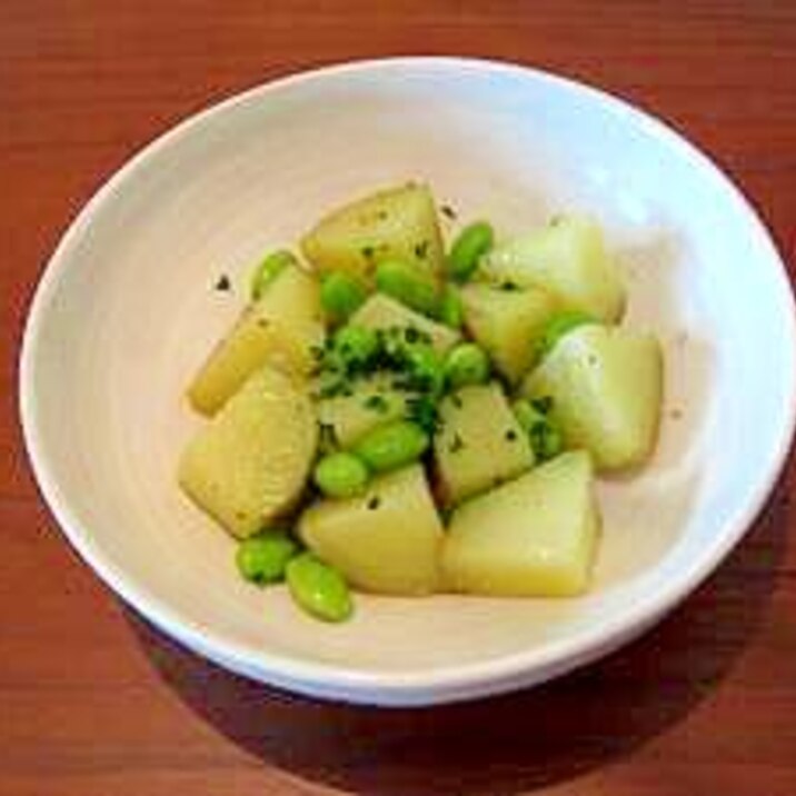 簡単美味しい!!枝豆ポテト